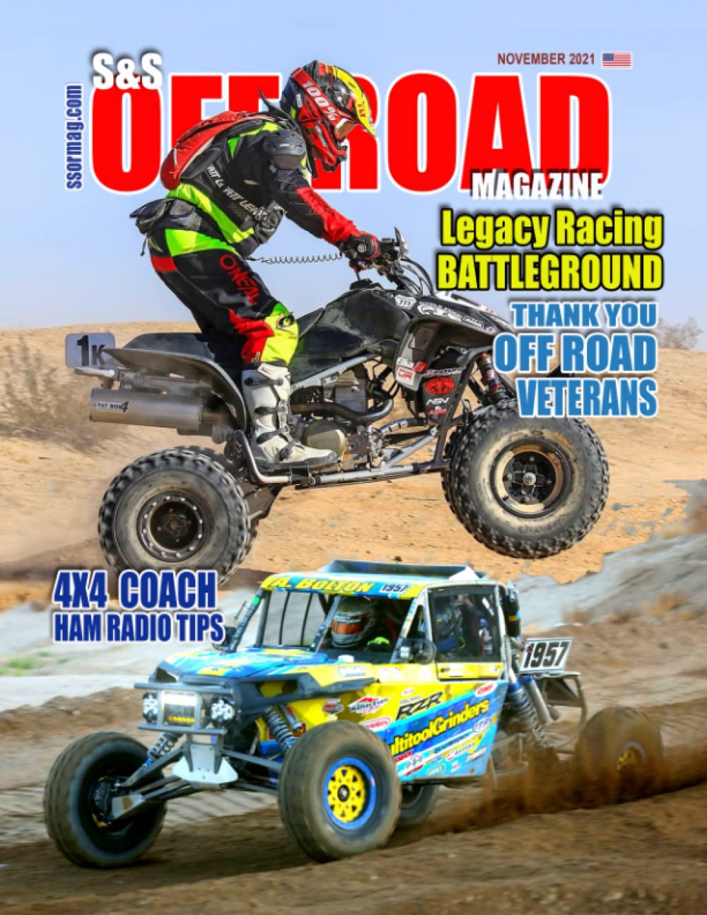 Buy S&S Off Road Magazine November 2021 Book Version Off road racing