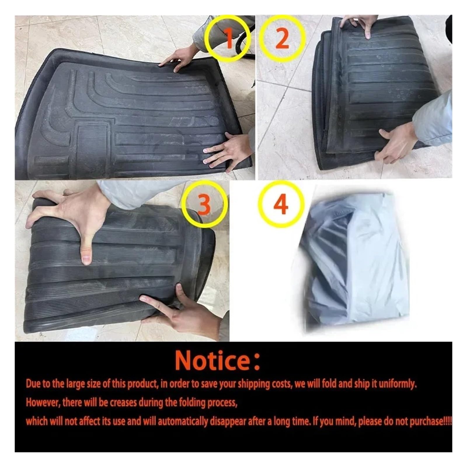 Kofferraumwanne Für BYD S6 S7 2011~2018 2012 2013 Auto Kofferraum Matte Gepäck Fach Boot Boden Liner Cargo Pad Teppich Teppich Schutzfrachtmatte(for S7)