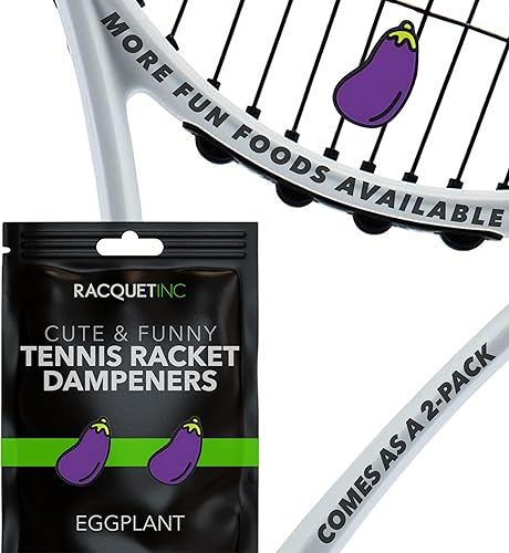 Miniatura 25 de Racquet Inc Regalos de Tenis - Amortiguadores de Vibración para Raqueta de Tenis - Absorbe Choques, Reduce la Vibración de las Cuerdas para Mejor