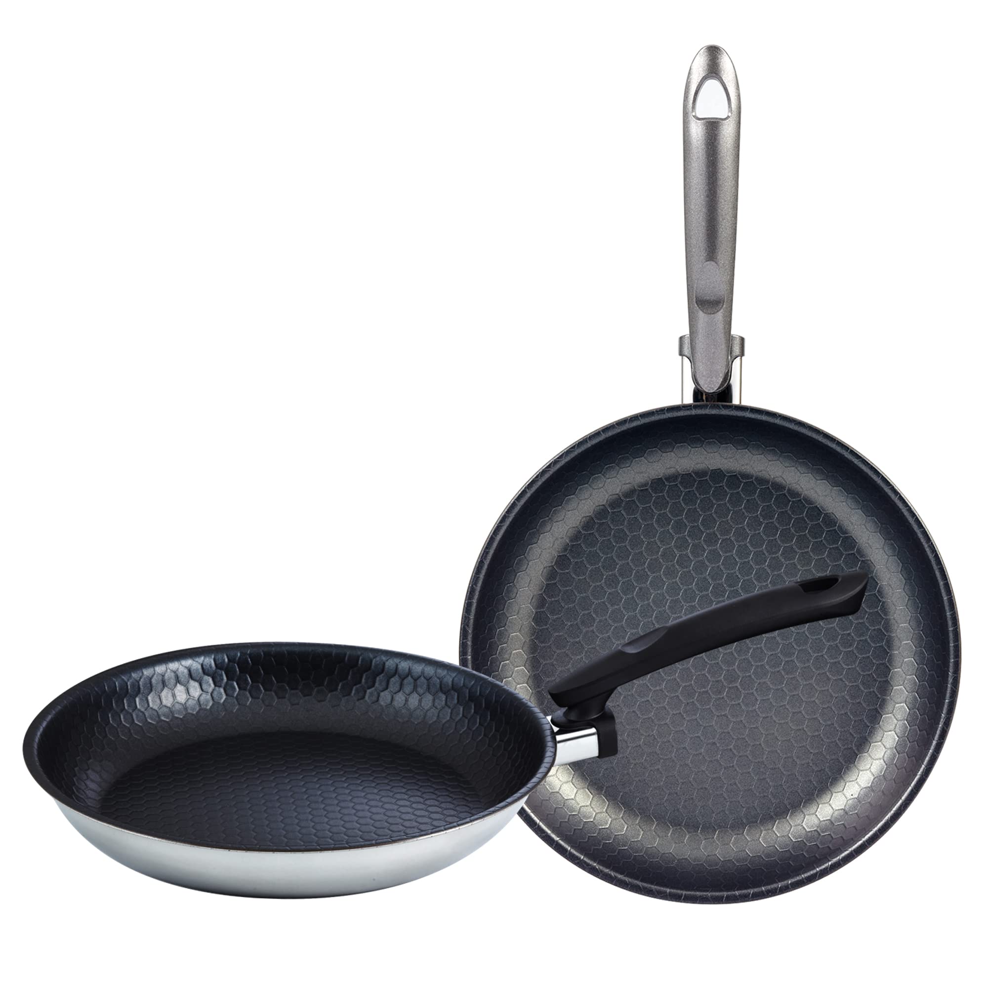 Altenbach Ultracomb Frying Pan 12 inch | Non-stick Stainless Steel Fry Pan| 5-Layer | High Durability | Ergonomic Handle |Works with All Heat Sources l Non Stick Frying Pan 12 inch, 30cm