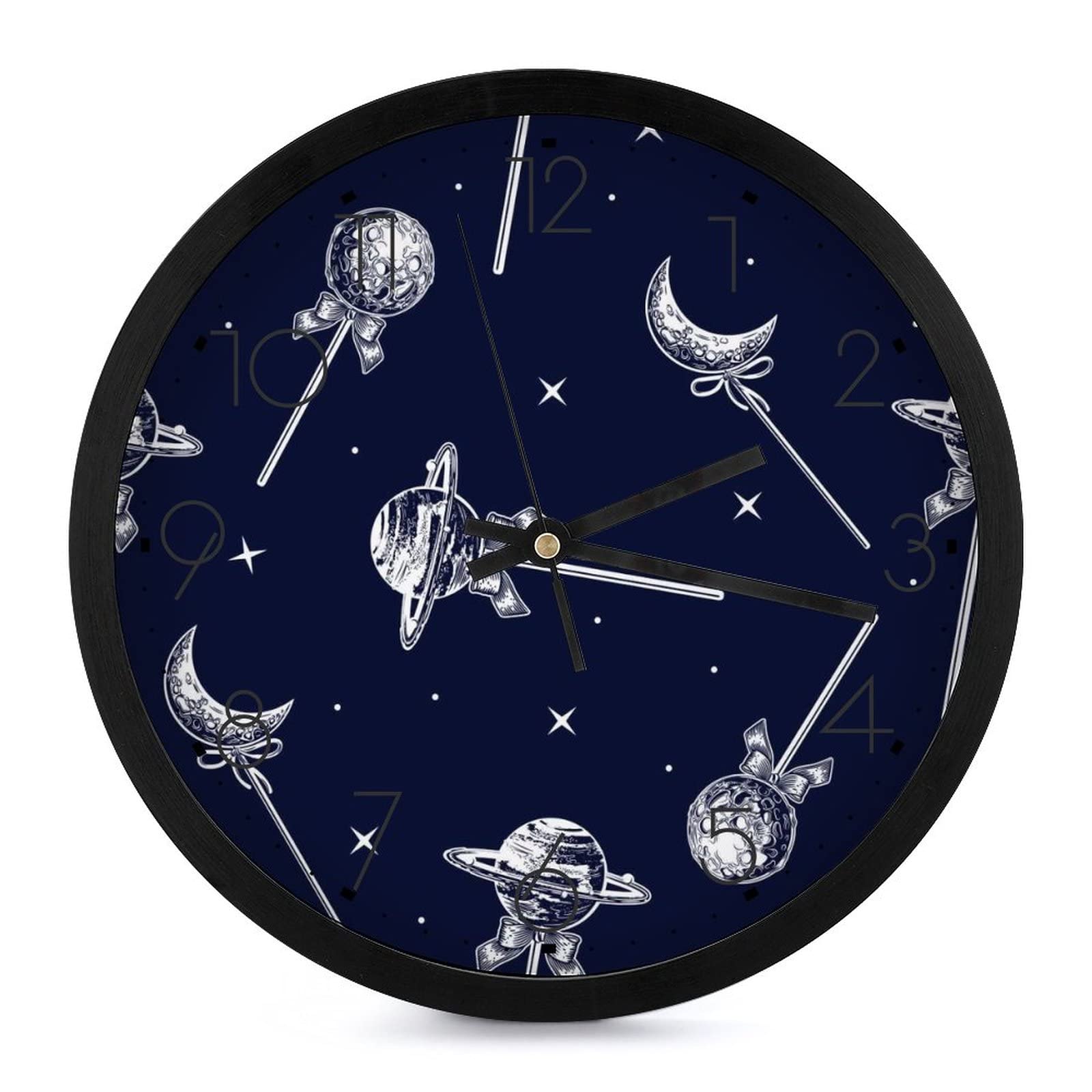Horloge murale ronde lisible pour ne plus jamais arriver en retard