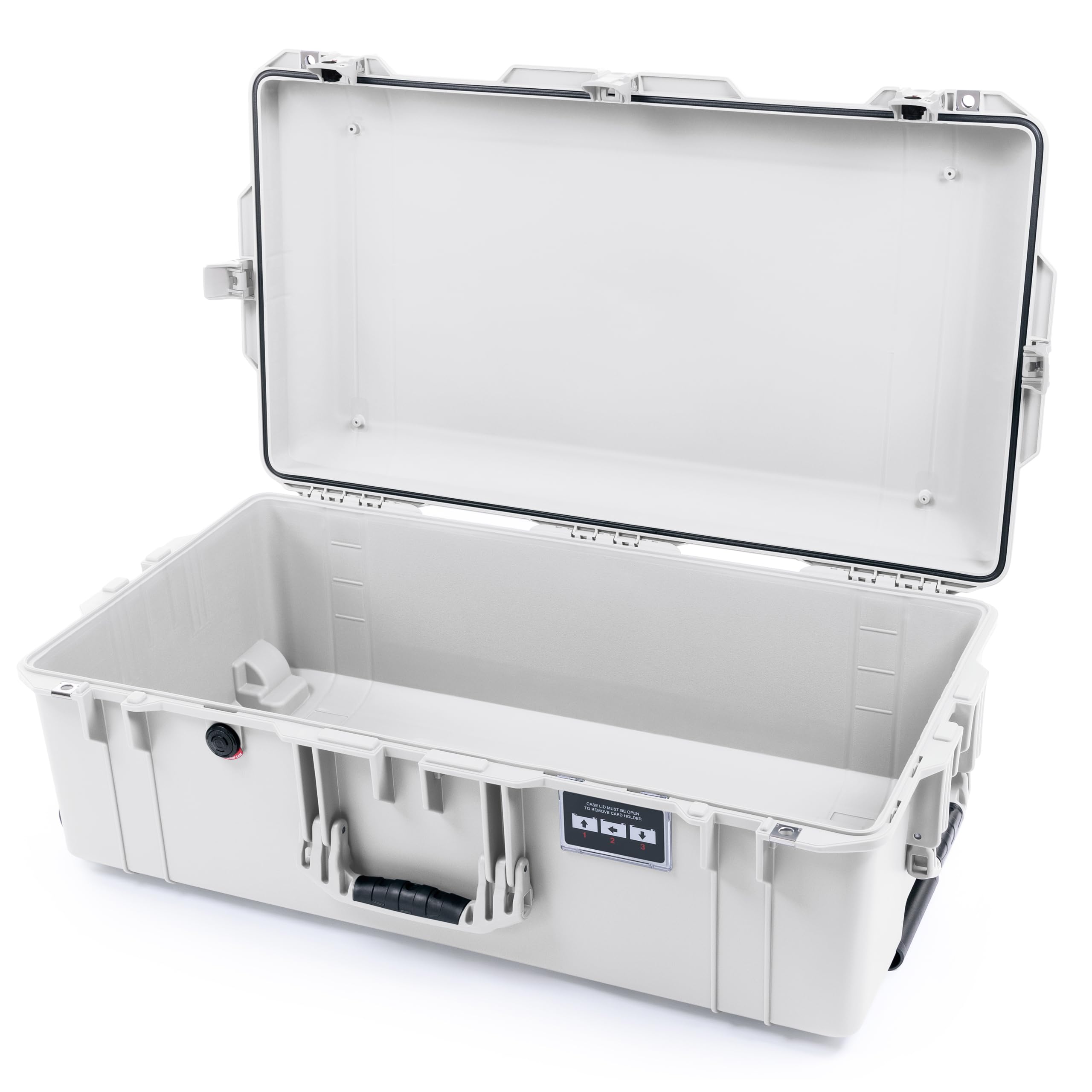 Pelican Air 1615 Whiteout Case with White Handles & TSA Locking Latches (Empty)