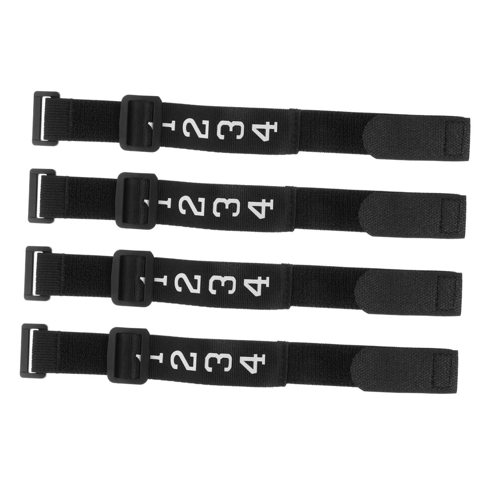 NAMOARLY Convenient Referee Marking Tape 4pcs Football Gear Referee Accessories Wrist Band for Umpire