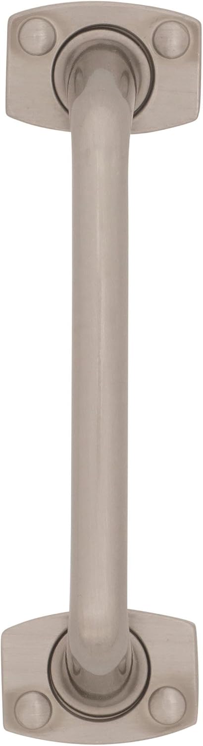 Amerock | Cabinet Pull | Satin Nickel | 3 inch (76 mm) Center to Center | Rochdale | 1 Pack | Drawer Pull | Drawer Handle | Cabinet Hardware
