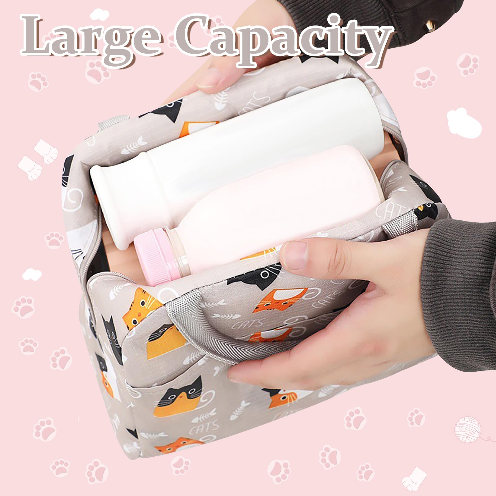 CubePlug Kids Portable Insulated Lunch Bags are Leak-Proof, Waterproof, Durable, and Suitable for picnics Travel, Outdoor - Image 2