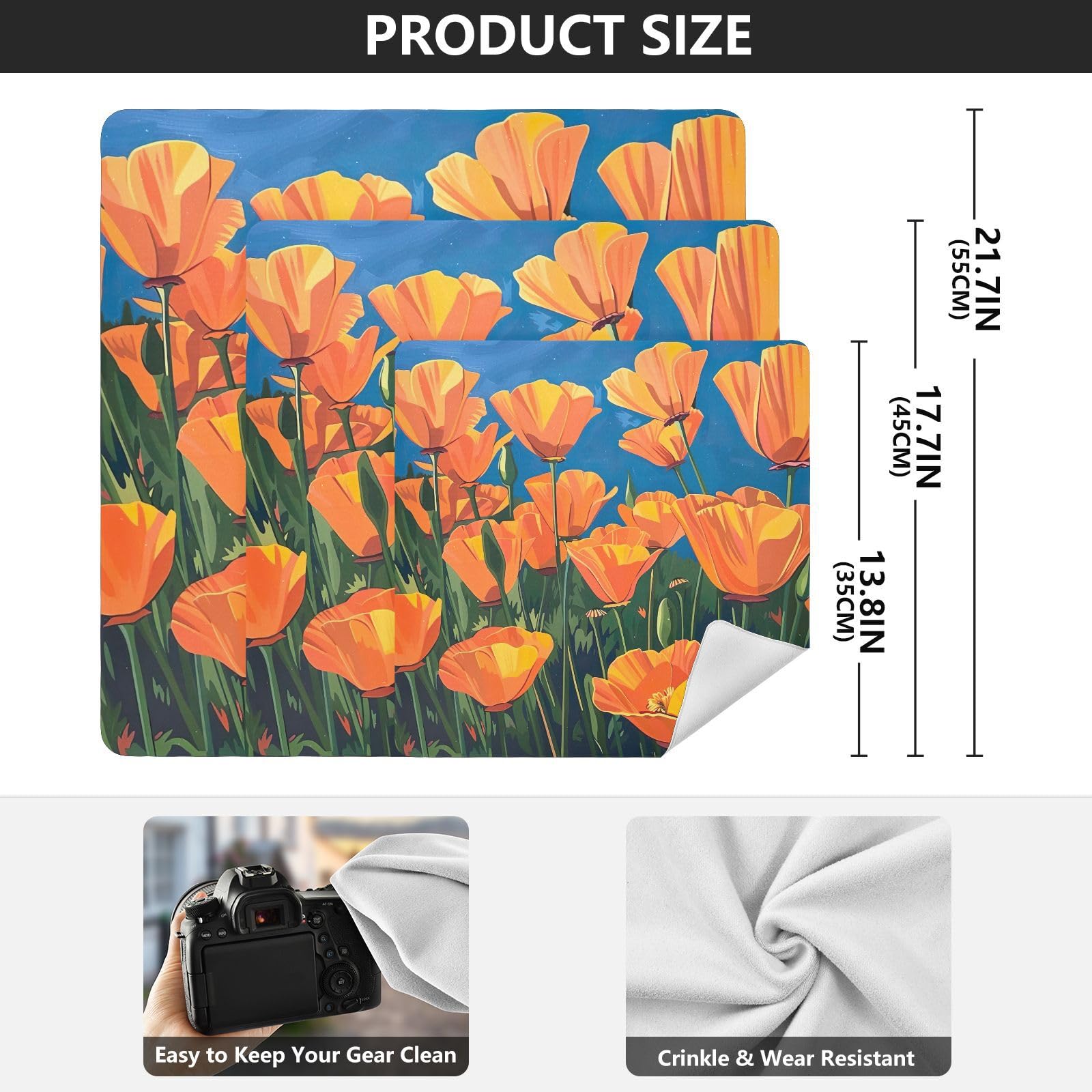 ODAWA California Poppies 13.8