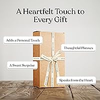 Vista 4 de Cinta de algodón en espiga personalizada, cinta de regalo natural de 5/8 pulgadas con frase impresa Best Day, 10 yardas