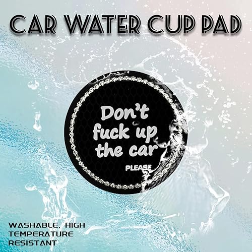 Miniatura 3 de Msyuusr 4 posavasos brillantes de silicona con diamantes de imitación de cristal para automóvil, accesorios universales para la mayoría de los