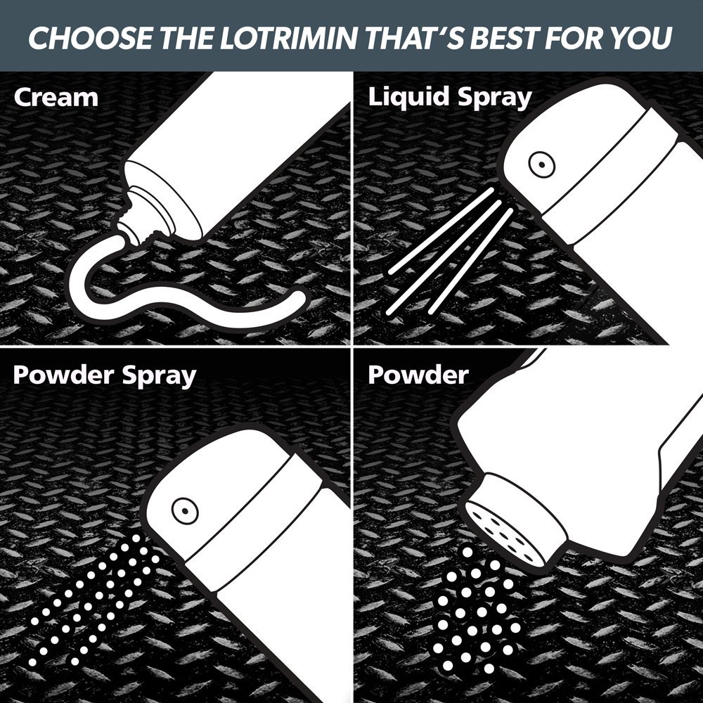 Lotrimin AF Ringworm Cream, Clotrimazole 1, Clinically Proven