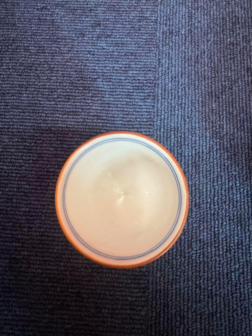 2007 其泉 染付白鷺文皿1客 蛸唐草文高台盃1