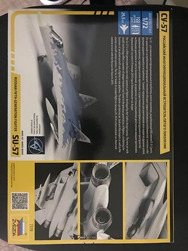 Amazon | ZVEZDA 7319 - ロシア第5世代戦闘機 SU-57 - プラモデル