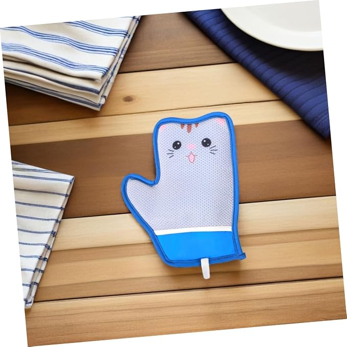 Guantes para quitar pelo de gato balacoo electrostáticos doble cara miniatura 4