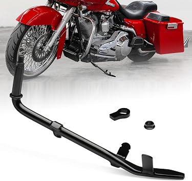 10"-1" Black Kickstand for 1984-2006 Harley Touring