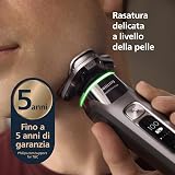 Philips Rasoir i9000 Prestige, Rasoir électrique sec et humide, avec technologie Skin IQ, système Triple Lift & Cut, lames rotatives à 360° Dual SteelPrecision, styler à barbe, modèle XP9202/33 - 4