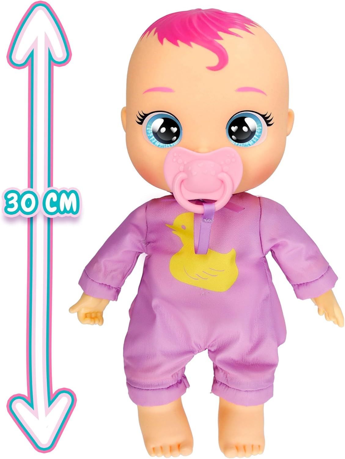 Crying Babies Newborn Bath Time Zoe, Baby Doll, Newborn Zoe Enjoy Bath Time Reacting to Water and Crying Real Tears, Toy for Girls and Boys 18+ Months