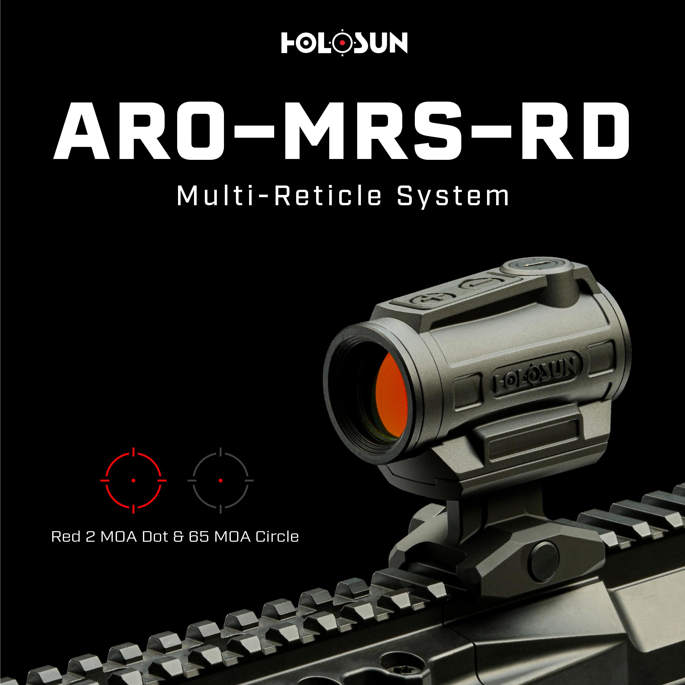 Amazon.co.jp: [HOLOSUN/ホロサン] ドットサイト ARO-MRS-RD : ホビー
