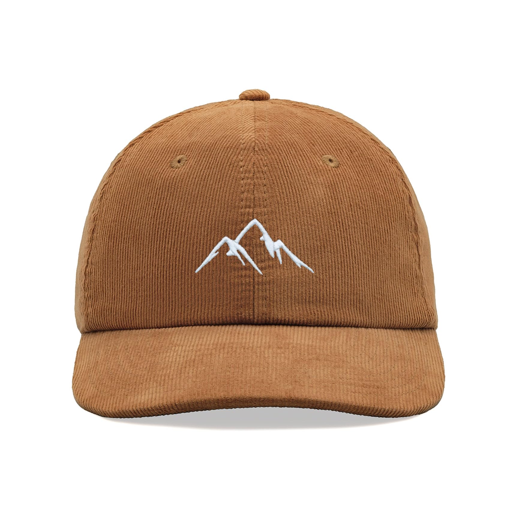 Cap Base Unisex Camel Mountains Corduroy Baseball Cap Vintage Dad Hat Adjustable Hiking