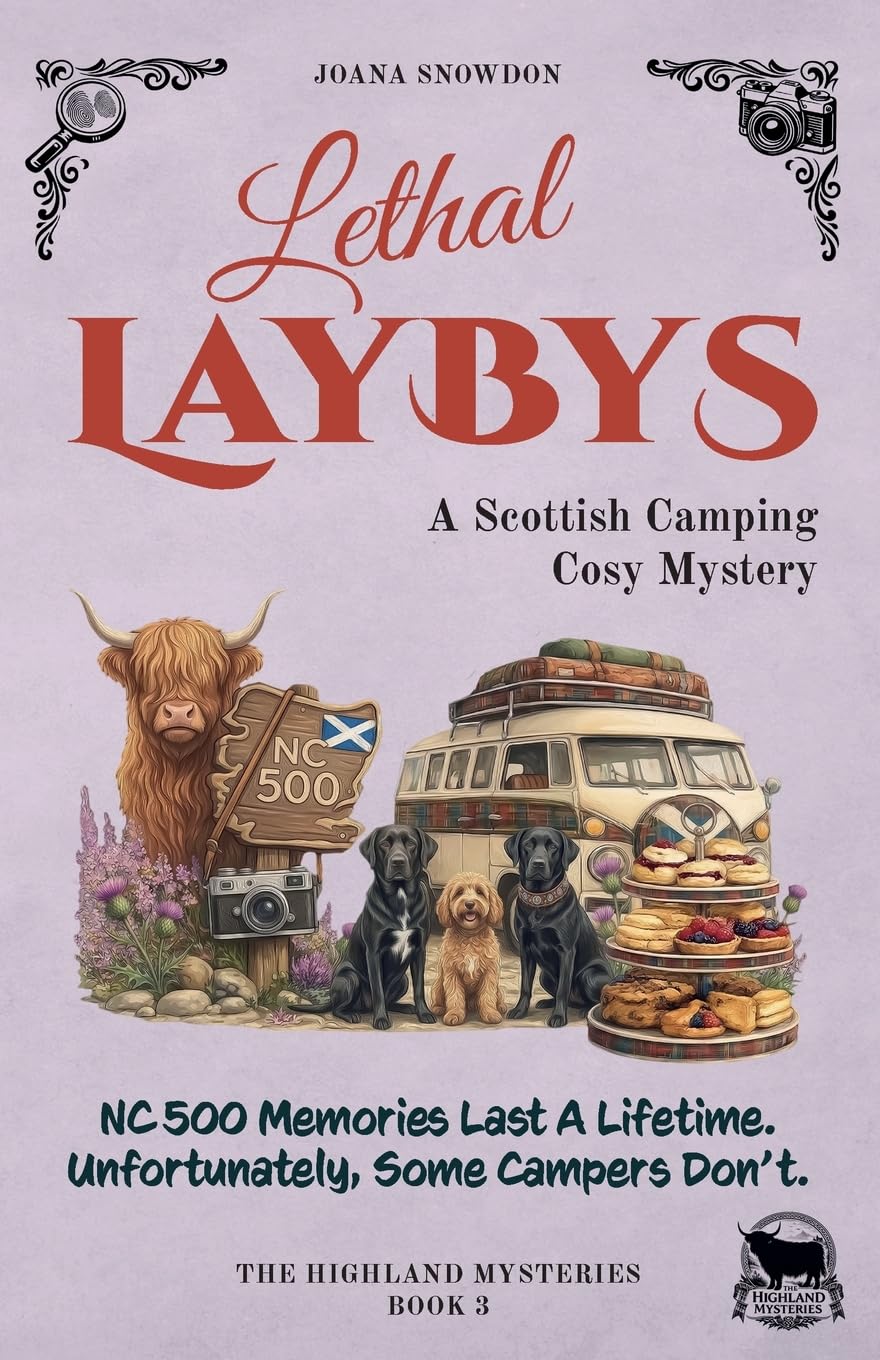 Lethal Laybys: A Scottish Camping Cosy Mystery: 3 (The Highland Mysteries)