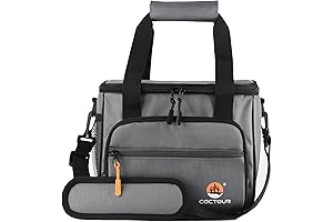 Insulated Mesh Lunch Bag for Men - Keeps 12 Cans Cool