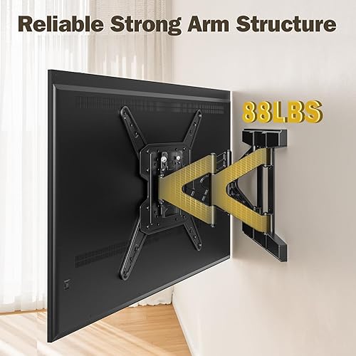 Miniatura 6 de Mounting Dream MD2801-M - Soporte de pared ultra delgado para la mayoría de televisores de 26 a 75 pulgadas, soporte de TV de movimiento completo