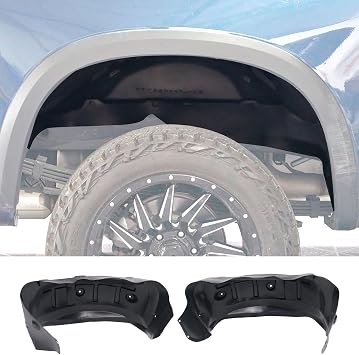 Rear Wheel Well Guard Compatible with 19-26 Chevy Silverado 1500