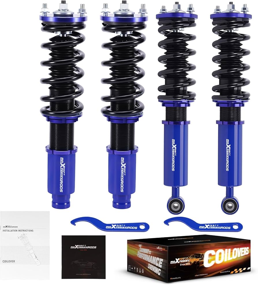 CR-V　RD1　RD2　MAXPEEDINGRODS フルタップ式　車高調 Amazon.com: maXpeedingrods Coilovers for Honda CR-V 1996