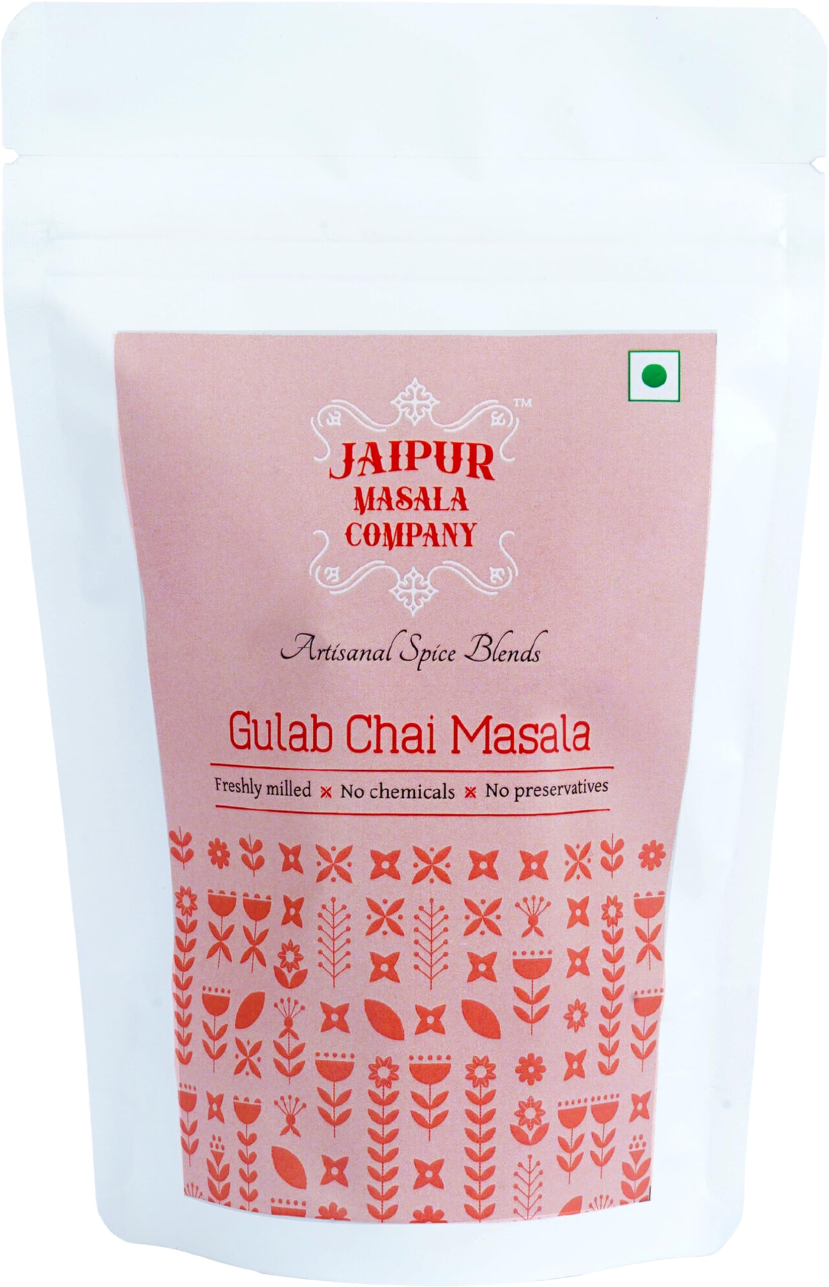 Jaipur Masala Company - Gulab Chai Masala 200 gm | With Premium Rose Petals, 100% Natural, 8 Premium Spices, For Tasty Masala Tea (2x100g) (B0D4HGDX34) Amazon Price History, Amazon Price Tracker