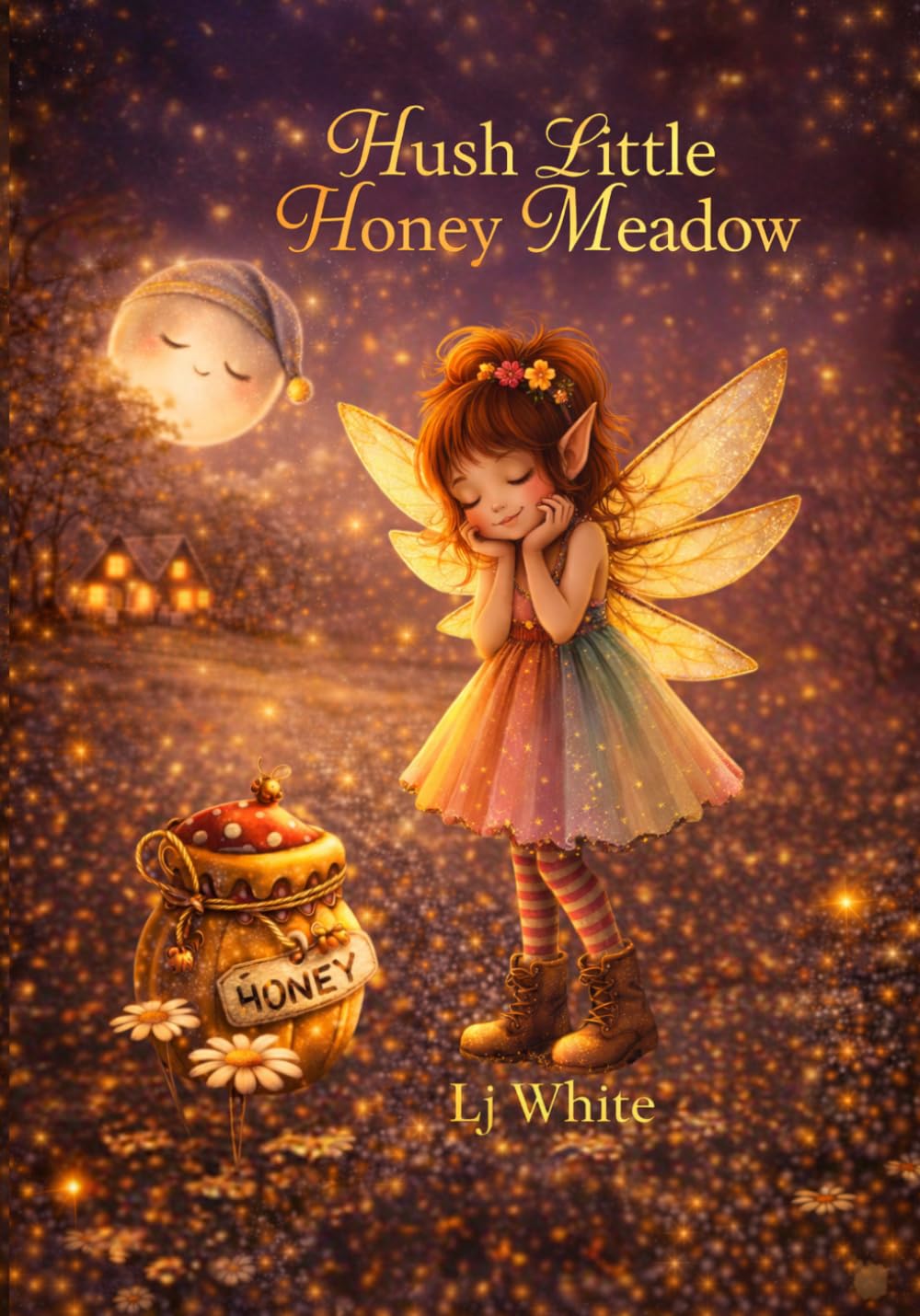 Hush Little Honey Meadow: A Cozy Bedtime Story For Kids (Little Wing Fairy Bedtime Story Series)