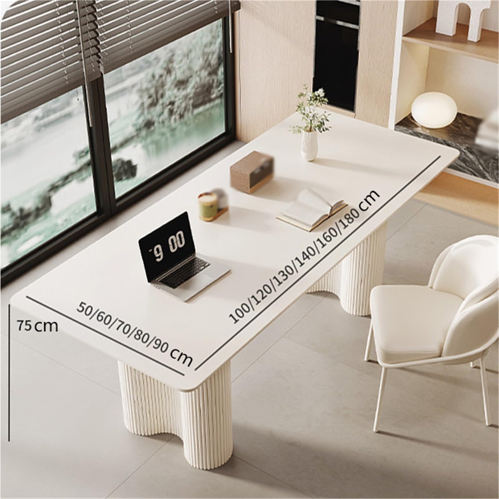 Scrivania Desk Computer Stazione di Lavoro Scrittura Tavolo