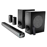 ZEBRONICS Juke bar 9550 pro 5.2 Soundbar (625 Watts), Dolby Audio, Dual Wireless Subwoofer & Wired Satellite, BT v5.3, HDMI ARC, Optical, Powerful Bass, RGB LED Lights, Wall Mountable, Silver