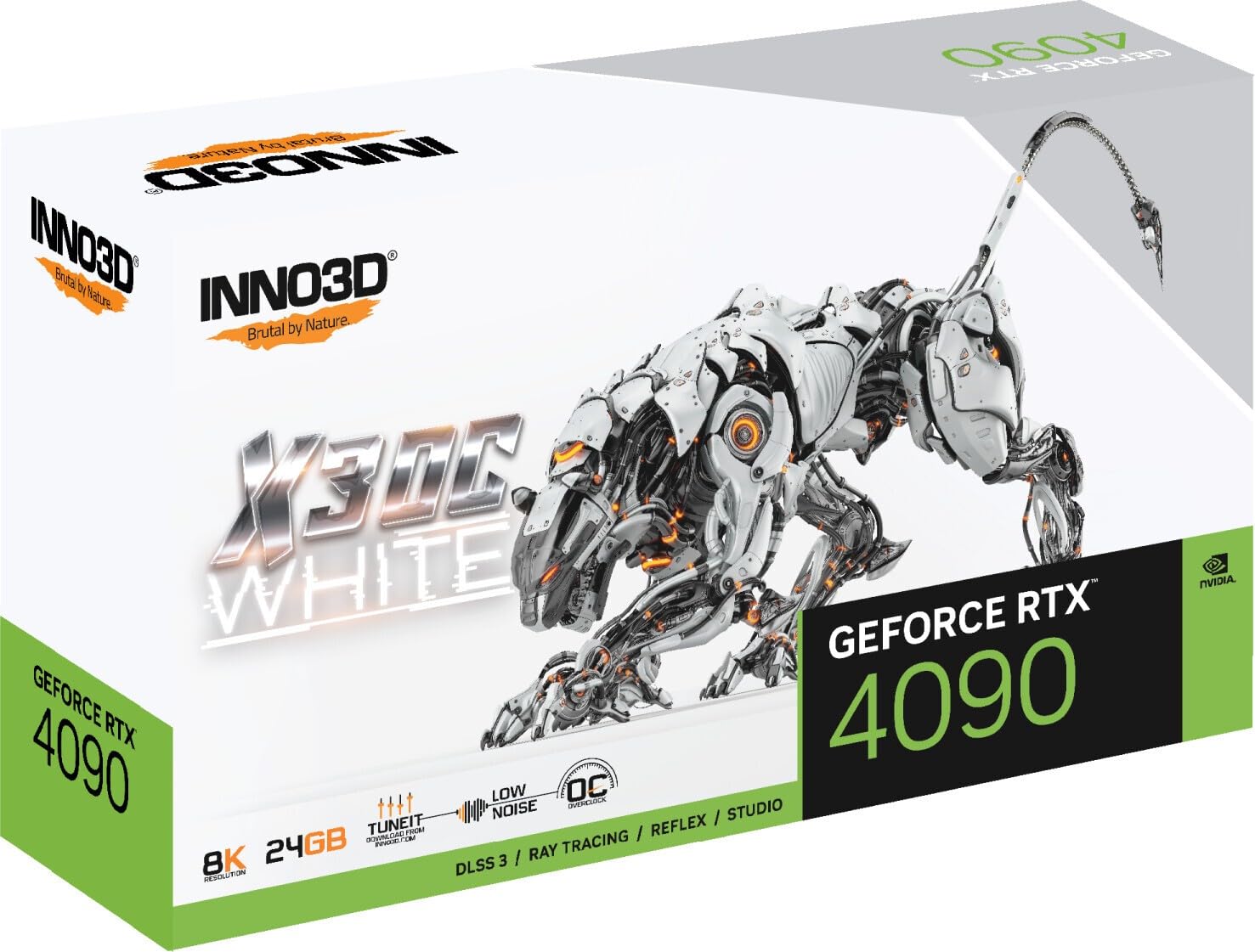 Amazon | Inno3D GeForce RTX 4090 X3 OC WHITE グラフィックスボード