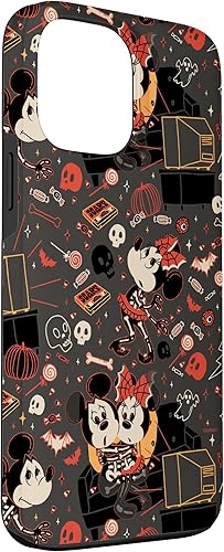 Miniatura 3 de iPhone 13 Pro Max Disney Mickey Mouse y Minnie Mouse Scary Sweet Halloween Case
