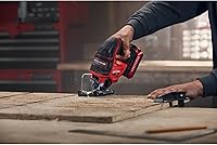 Vista 11 de CRAFTSMAN V20 RP - Sierra de calar inalámbrica, 3 ajustes orbitales, hasta 3,200 SPM, velocidad variable sin llave, solo herramienta (CMCS650B)