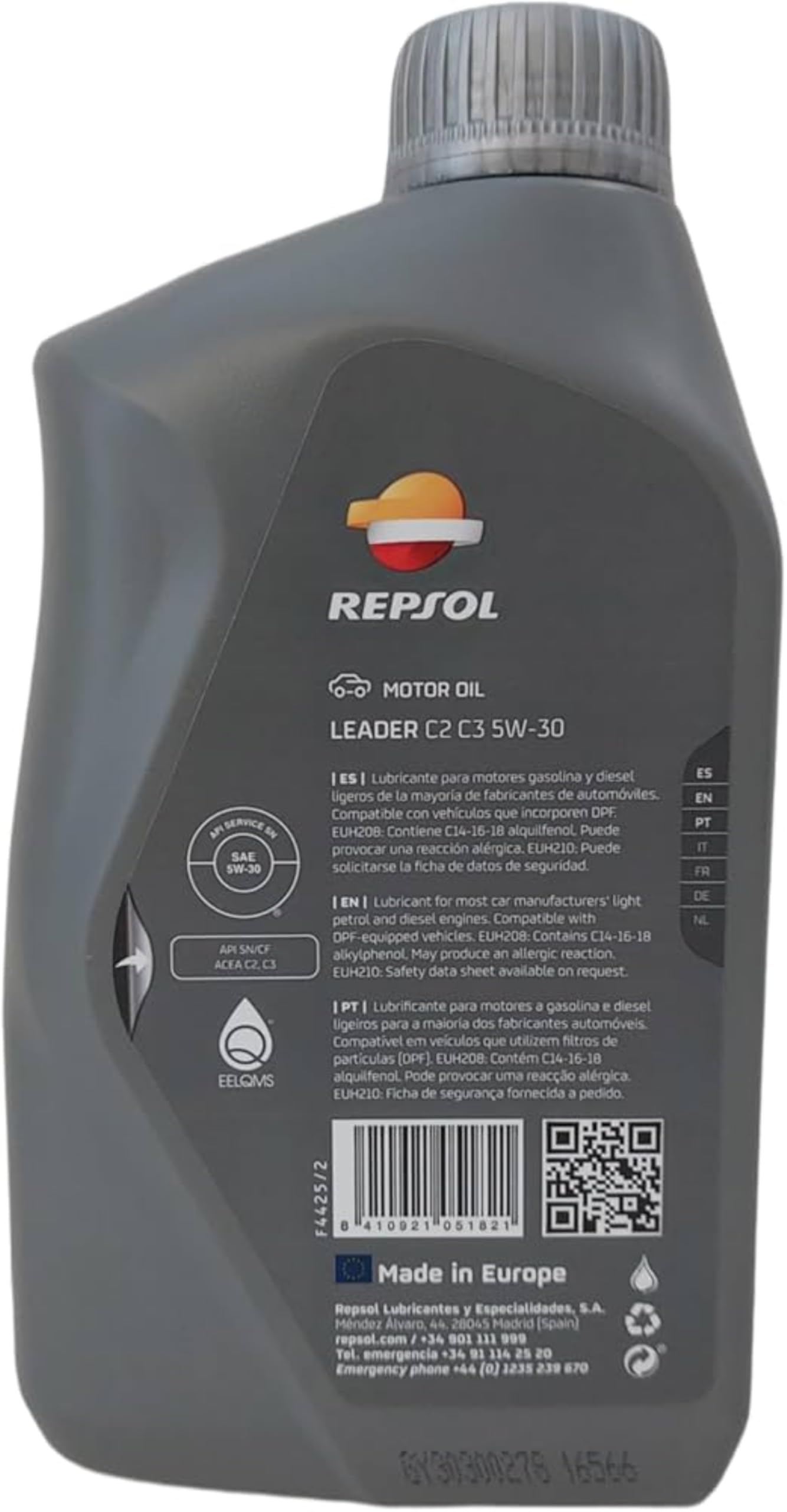 Amazon | 007412 REPSOL レプソル 四輪車用エンジンオイル リーダー