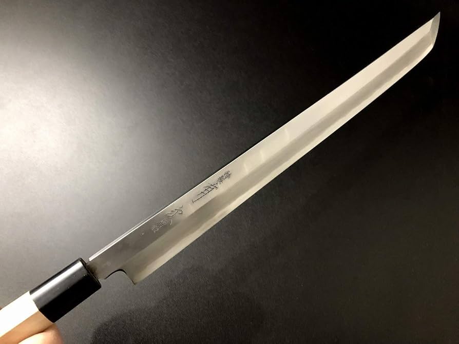 Amazon | 有次 包丁 先丸蛸引 層鍛 300mm 日本製 青鋼2 築地 Aritsugu