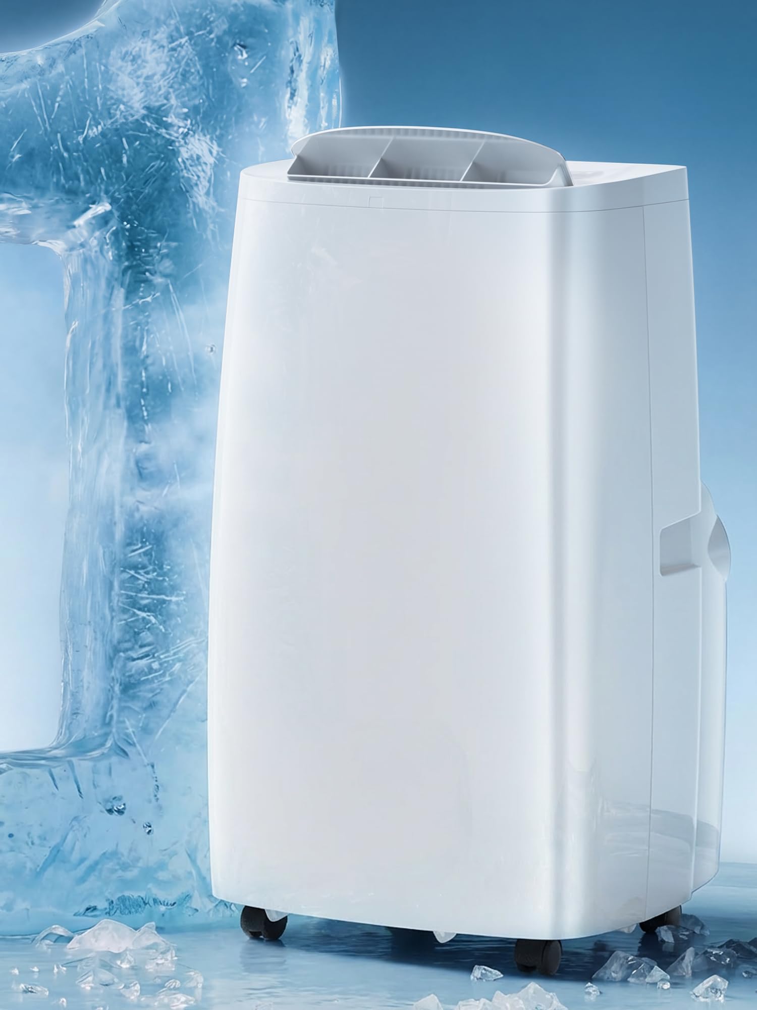 MEPTY Portable Air Conditioners 14000 BTU Portable AC Unit with Dehumidifier Sleep Mode 24H Timer Cools Room up