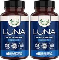 Vista 12 de Nested Naturals Luna Kids - Tabletas de ayuda para dormir para niños mayores de 4 años, ingredientes de origen natural, suplemento suave de hierbas