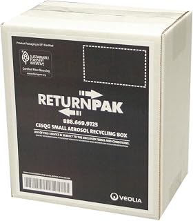 SUPPLY-339 VSQG 6 AEROSOL CAN Recycling Box