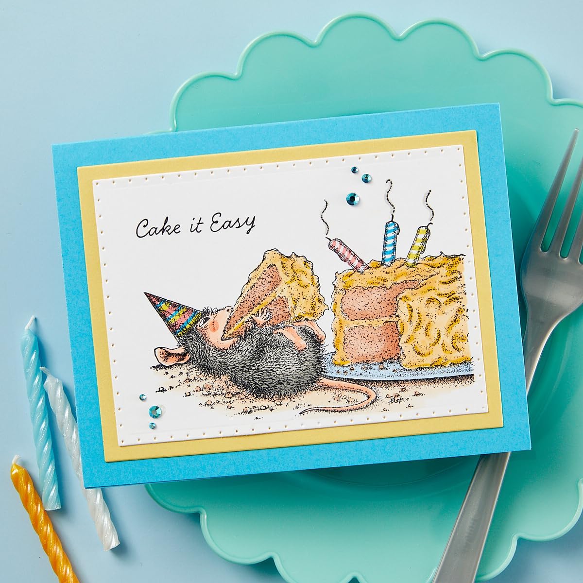 Spellbinders Sweet Birthday Clear Stamp Set