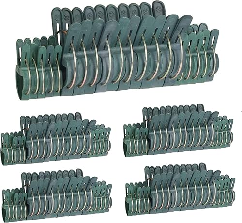 100 clips para plantas, clips de agarre de flores y vid para apoyar o alisar tallos de plantas y enredaderas trepadoras (2 tamaños)