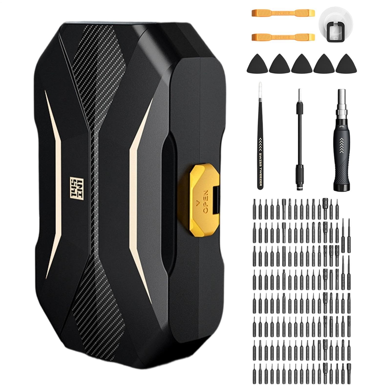 Juego de Destornilladores Precisión Kit Herramientas Magnético Fuerte para | Conjunto Destornilladores para segunda mano, electricistas, reparaciones domésticas, fabricación indus