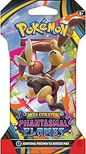 Pokemon TCG: Mega Evolution Phantasmal Flames Sleeved Booster Pack - 10 Cards