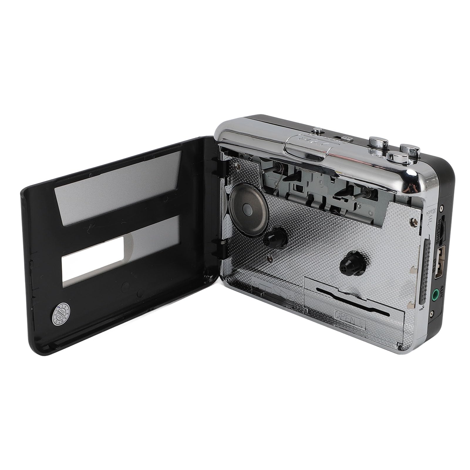 SIXRUN Przenośny Konwerter Kasety USB na MP3, 128Kbps