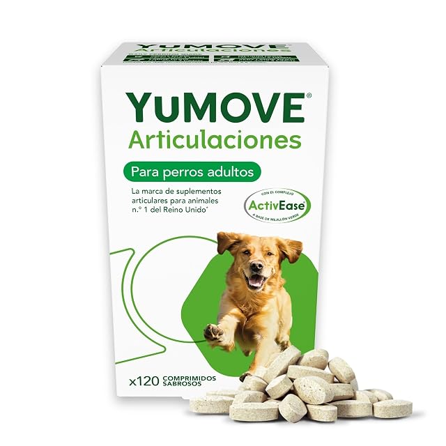 Yumove Condroprotector Perros 2-7 Años, 120 Comprimidos ActivEase Movilidad