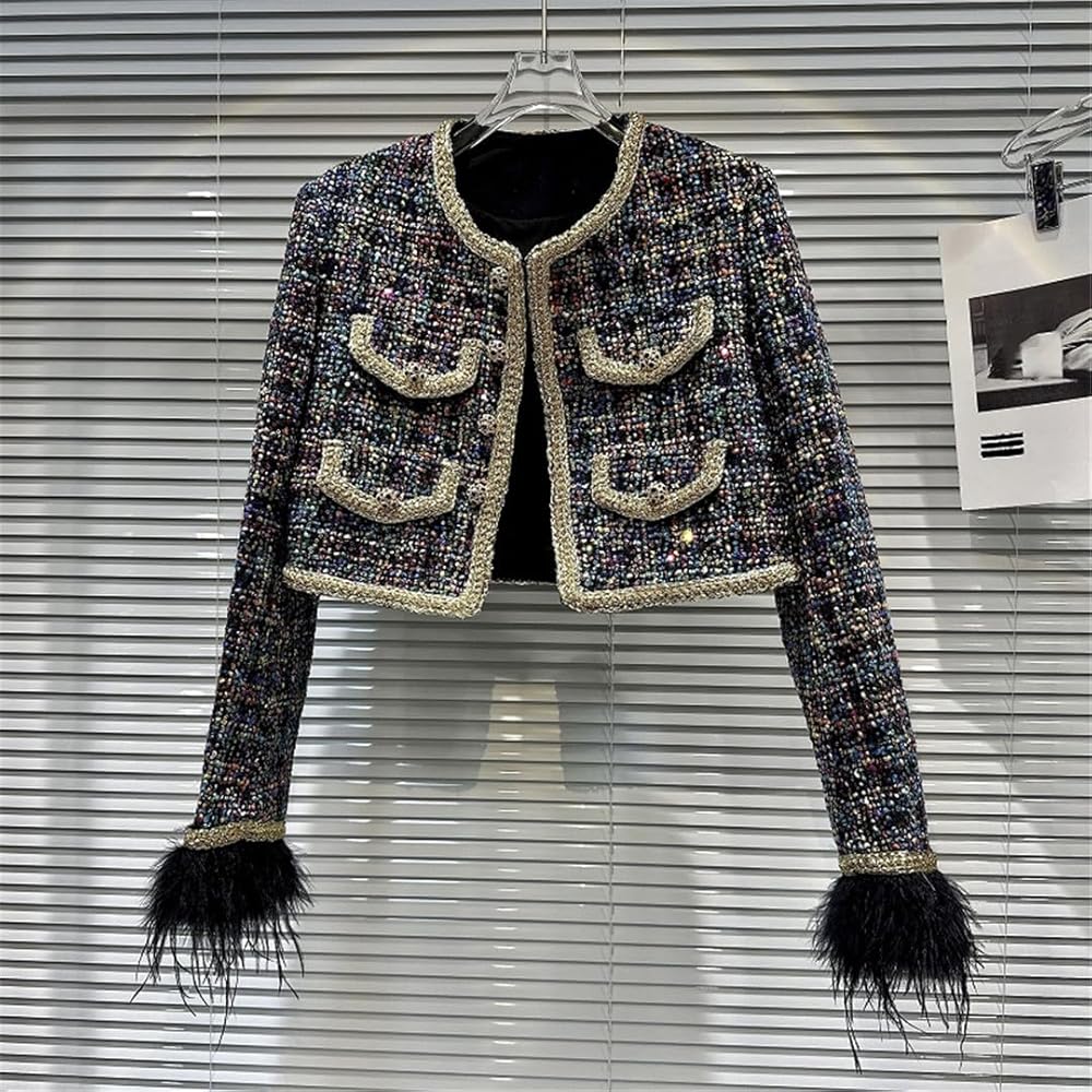 Amazon.com: Tdvcpmkk Women's Autumn And Winter Tweed Short