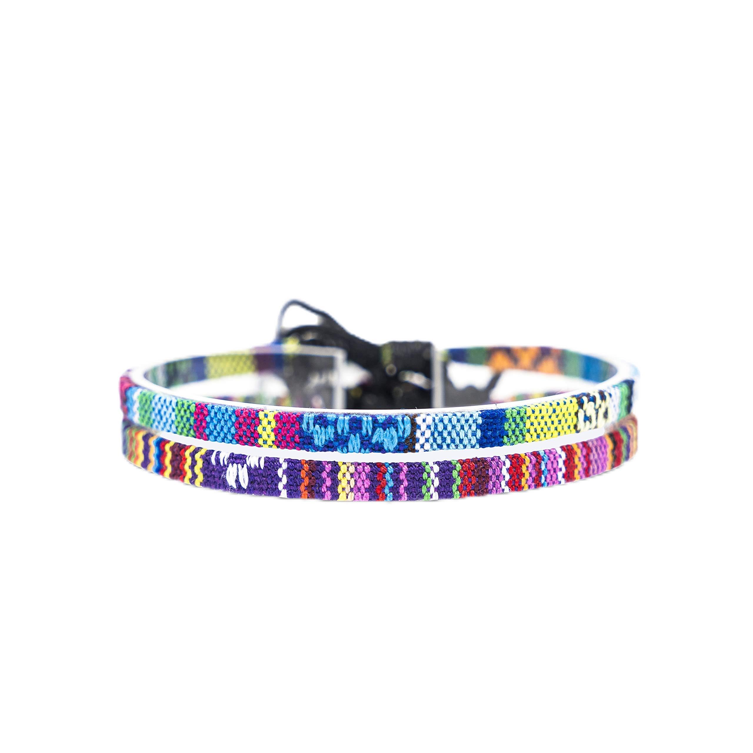Made by Nami Tobilleras Mujer Impermeables Ajustables 19-38cm Pulseras Boho de Hilo Algodón 100% Turquesa — view 20