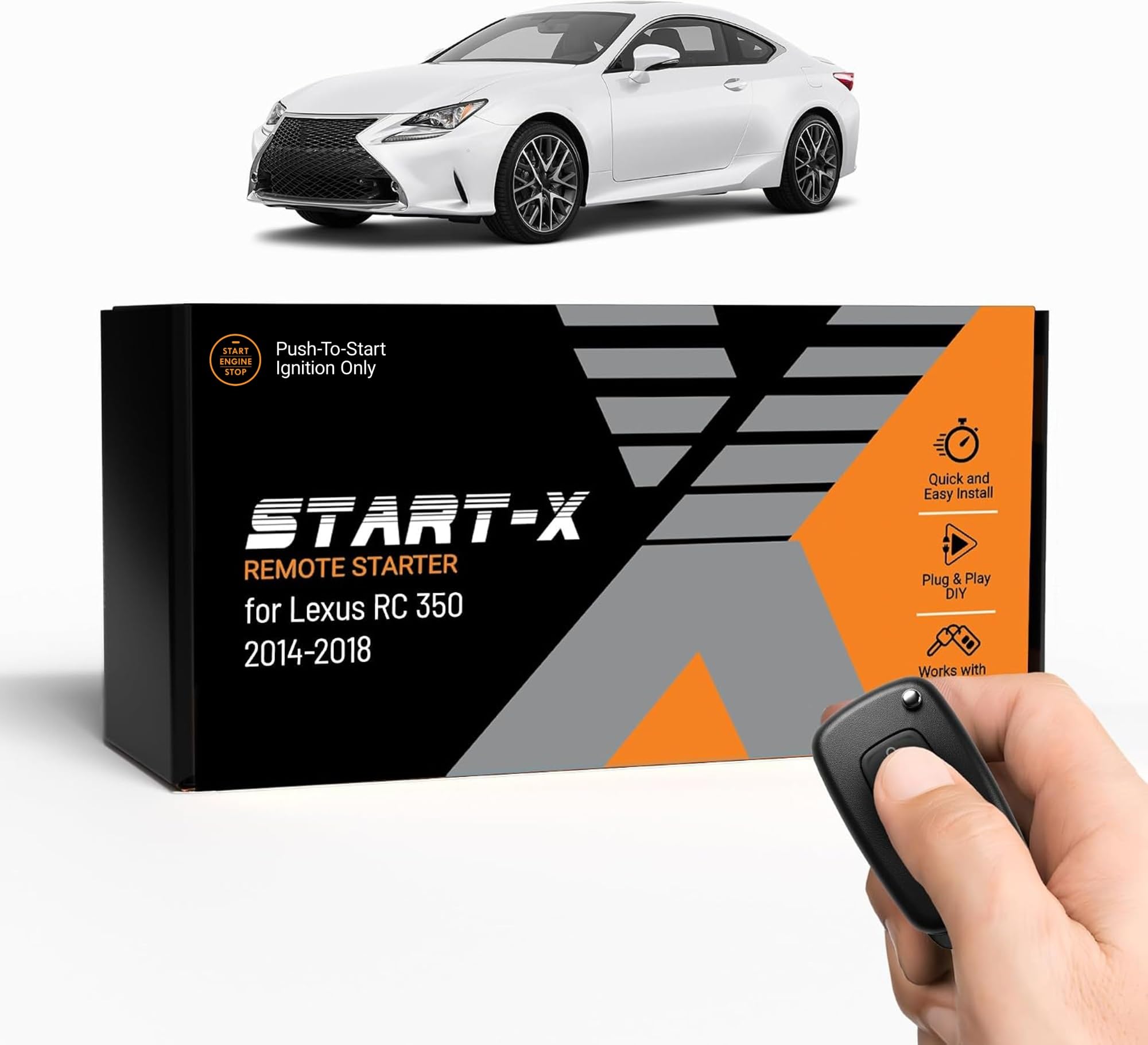 ケンブリッジ　ＲＣ-350A/350C対応リモコン Amazon.com: Start-X Car Remote Starter Kit for Lexus RC 350 (2014