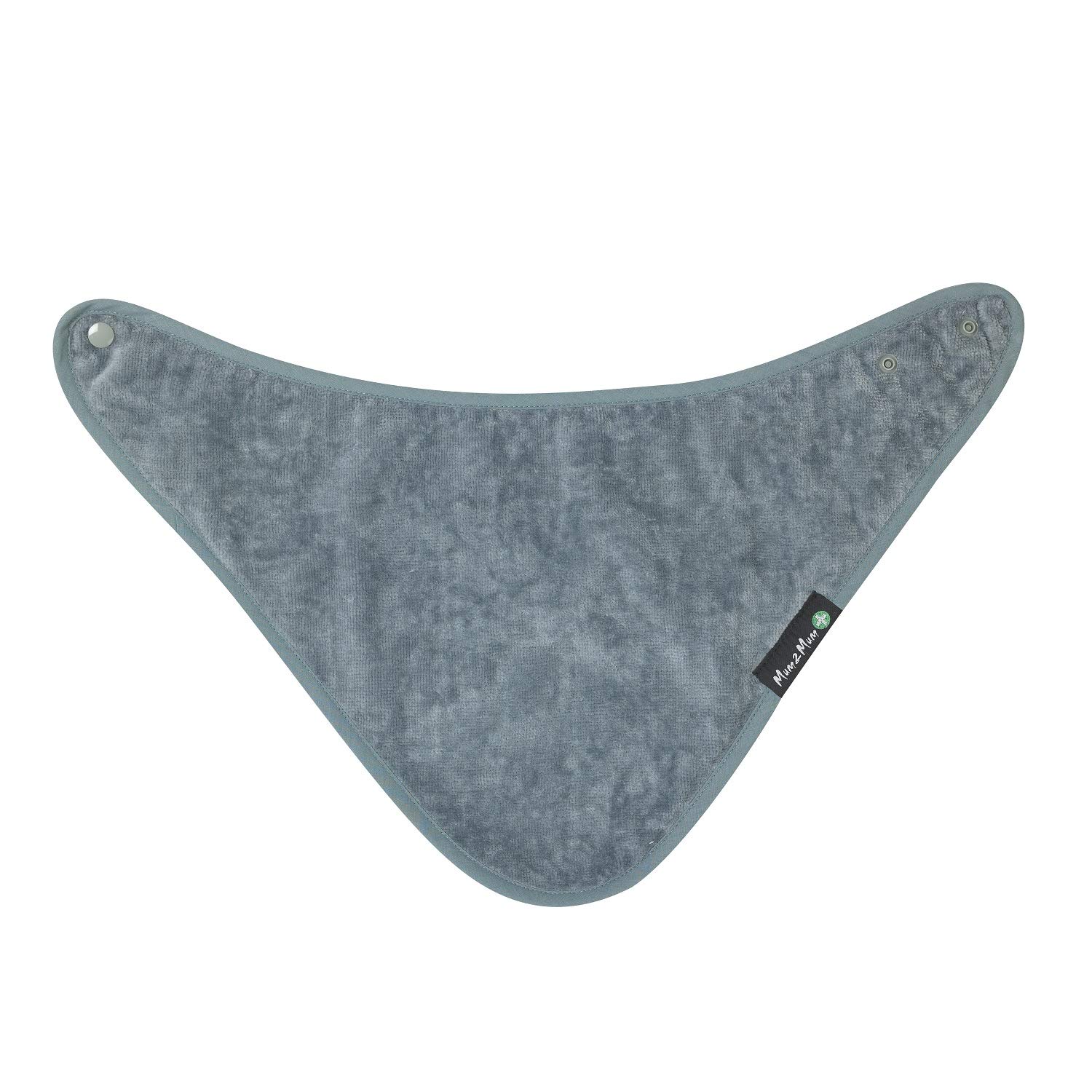 Mum2mum Grey Mum 2 Mum Plus Special Needs Adult Bandana Bib In