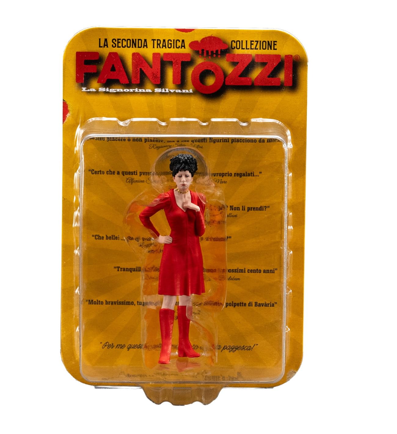FANTOZZI - signorina Silvani ragioniere mi seduchi - Scena Film - Statua Figura da Collezione in PVC - altezza 10cm