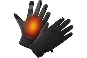 Heated XL Size Gloves: Waterproof Winter Gloves for Extreme Cold